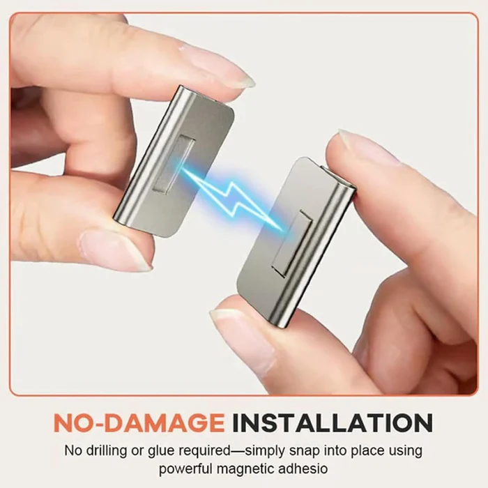 Magnetic Curtain Blackout Clip, Magnetic Curtain Closure Fastener