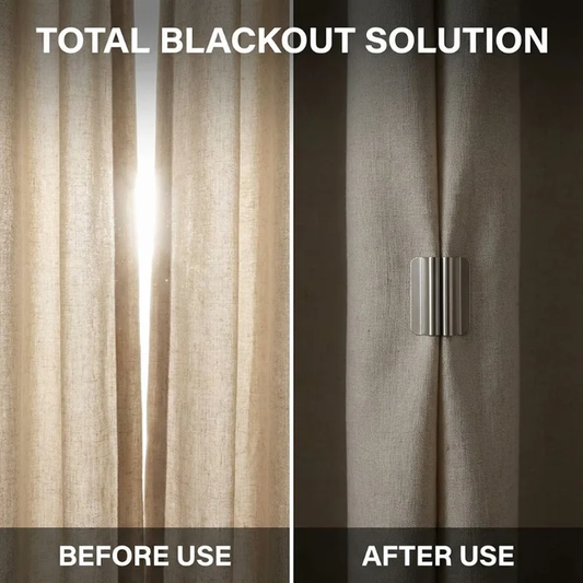 Magnetic Curtain Blackout Clip, Magnetic Curtain Closure Fastener