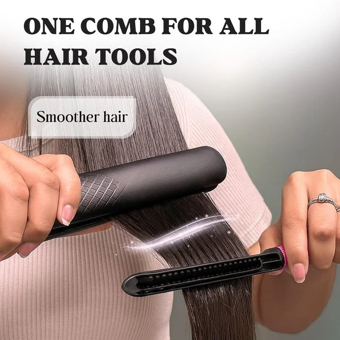 Heat-Resistant V Comb for Hair Straightening & Styling
