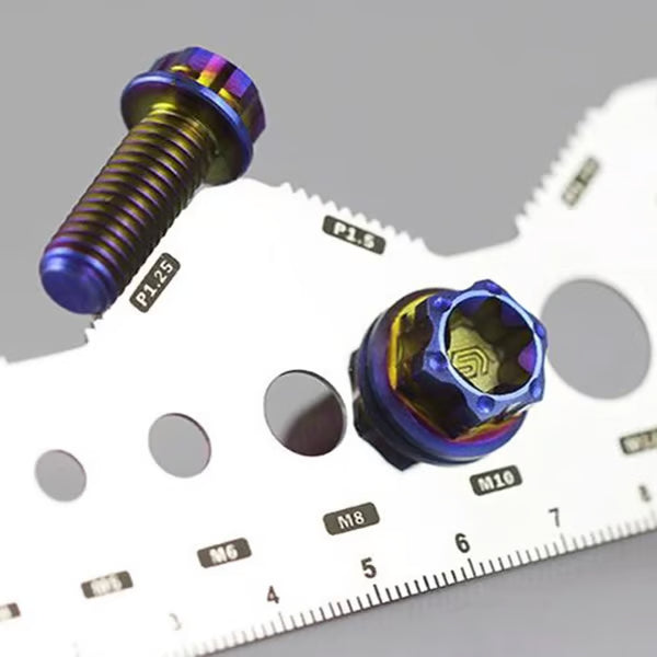💥Stainless Steel Double-Sided Bolt Gauge Card