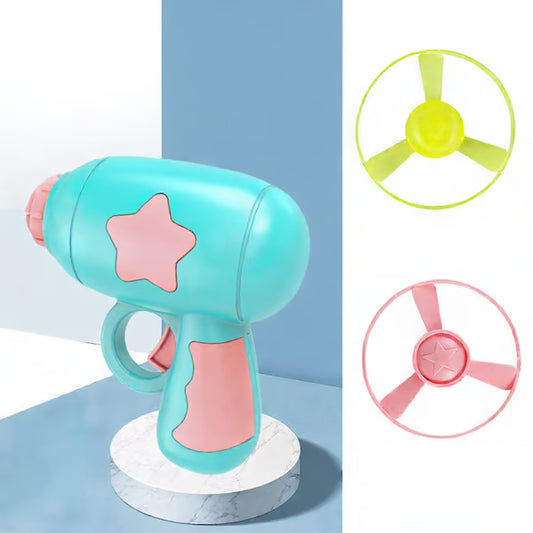🐈6 Pcs Cat Fetch Toy Set Launcher Gun