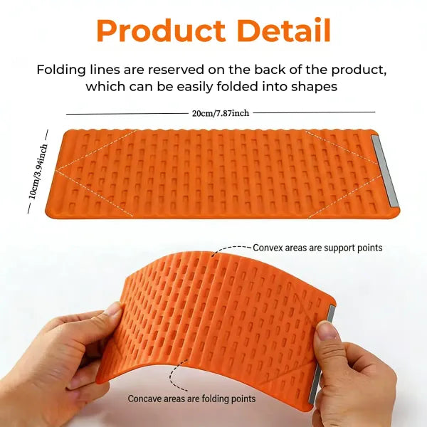 Flexible silicon Phone holder stand, Bendable Rollable Foldable Design